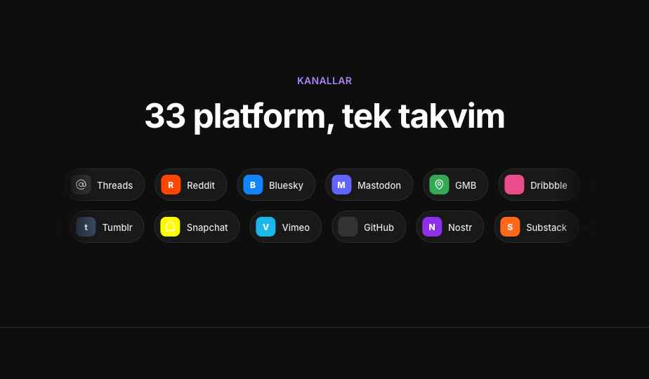 KolayMarketing dashboard